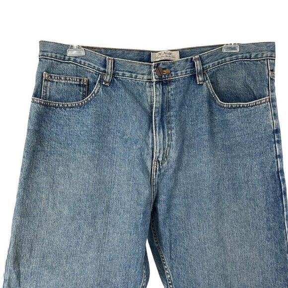 96 North Jeans Mens Size 38 x 30 Regular Fit Blue Jeans Denim Straight Leg 38x30 - Picture 3 of 8